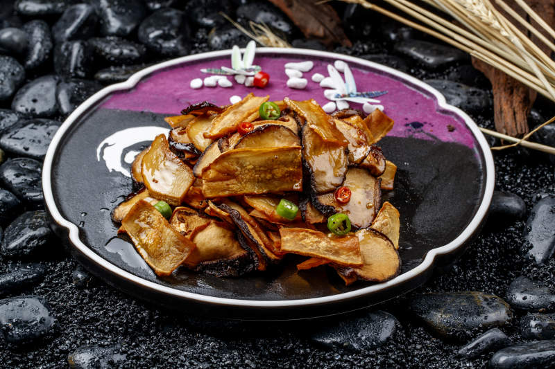 XO酱爆双菇香菇杏鲍菇