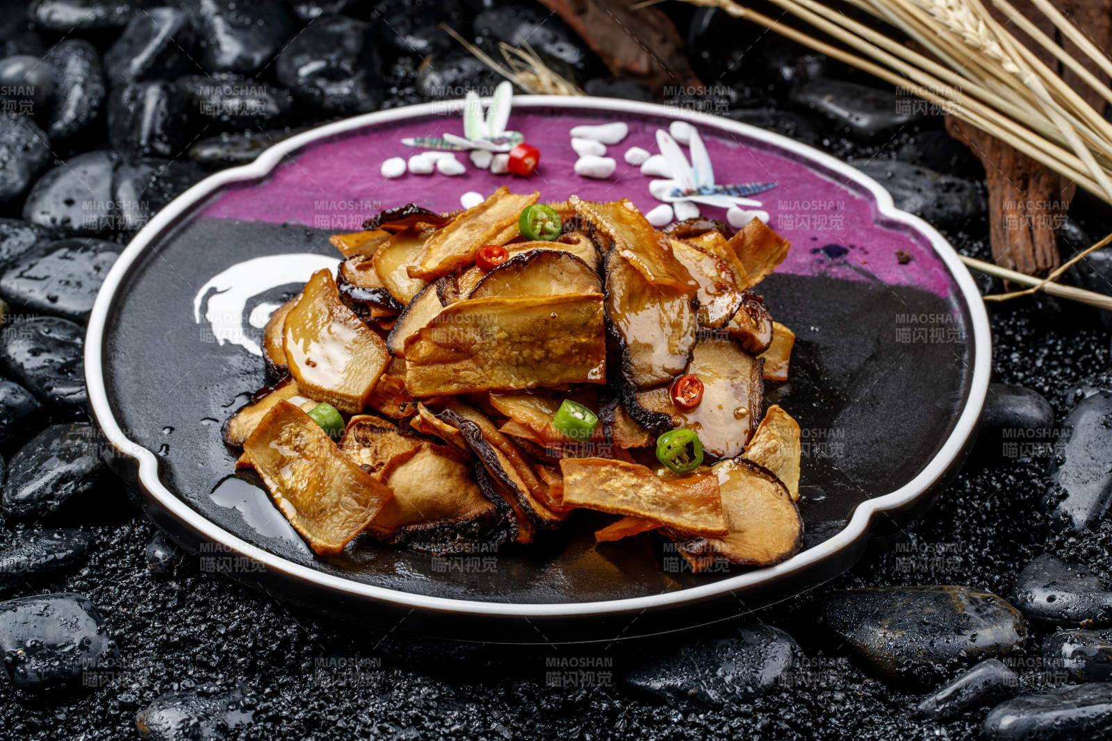 XO酱爆双菇香菇杏鲍菇