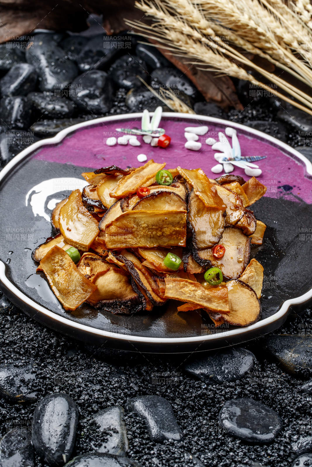 XO酱爆双菇香菇杏鲍菇