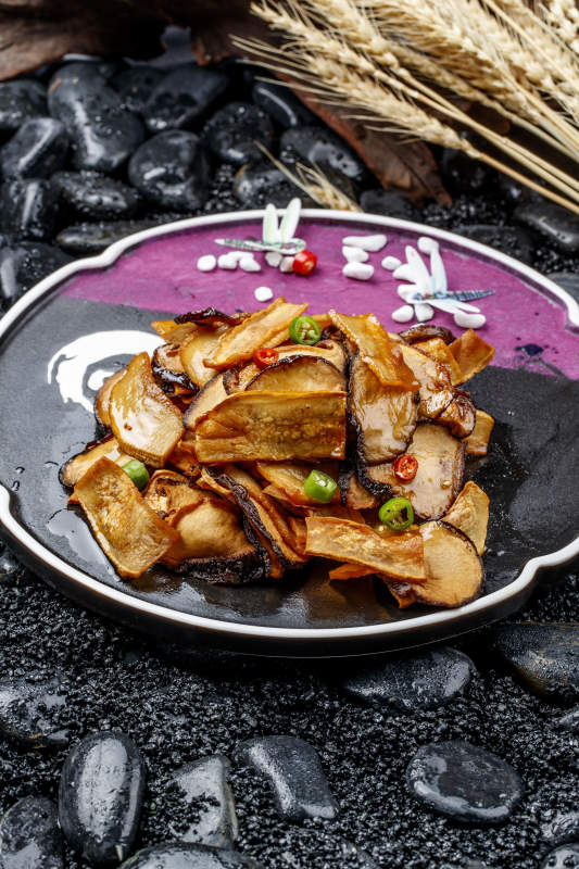 XO酱爆双菇香菇杏鲍菇