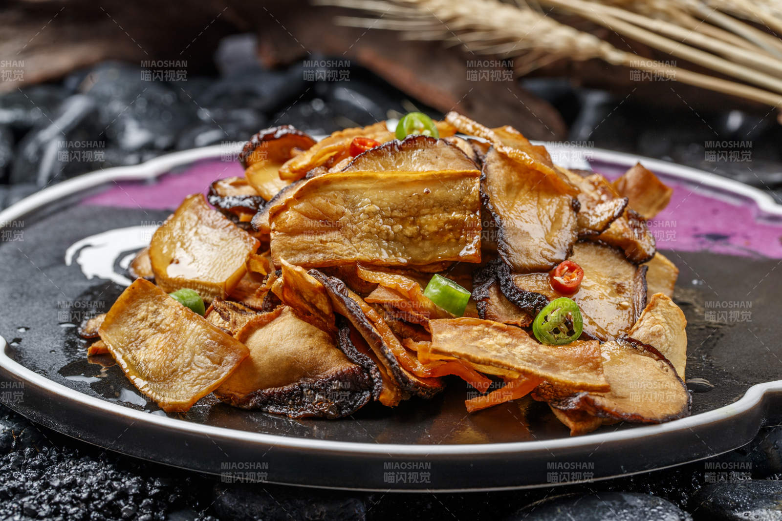 XO酱爆双菇香菇杏鲍菇