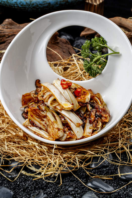 懒汉白菜酱爆白菜