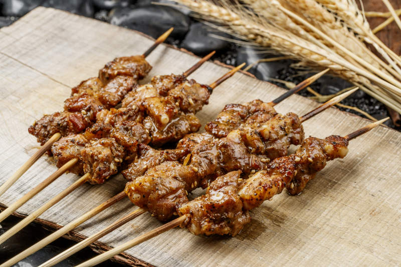 锦州烧烤炭烤羊肉筋