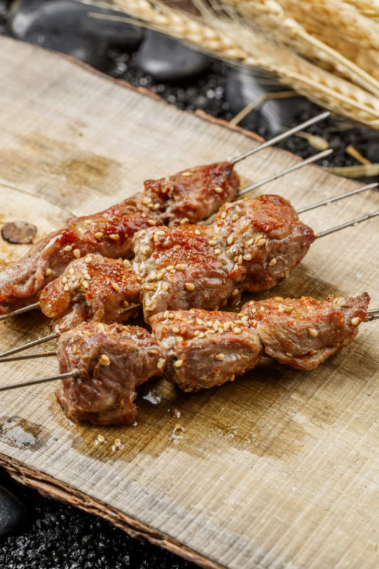 锦州烧烤炭烤大串油边