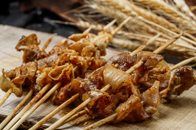 锦州烧烤炭烤月牙骨羊脆骨