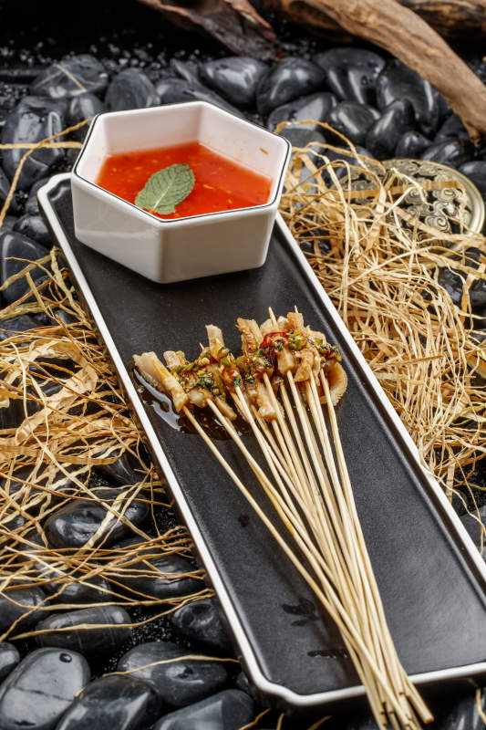 重慶麻辣串毛肚小串