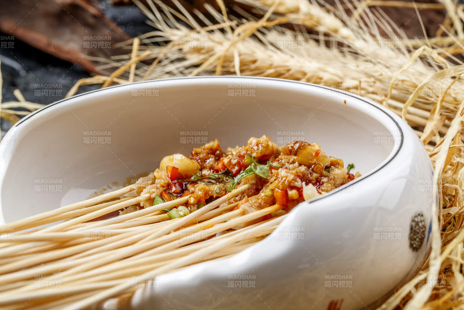 把把串蒜香金錢肚串