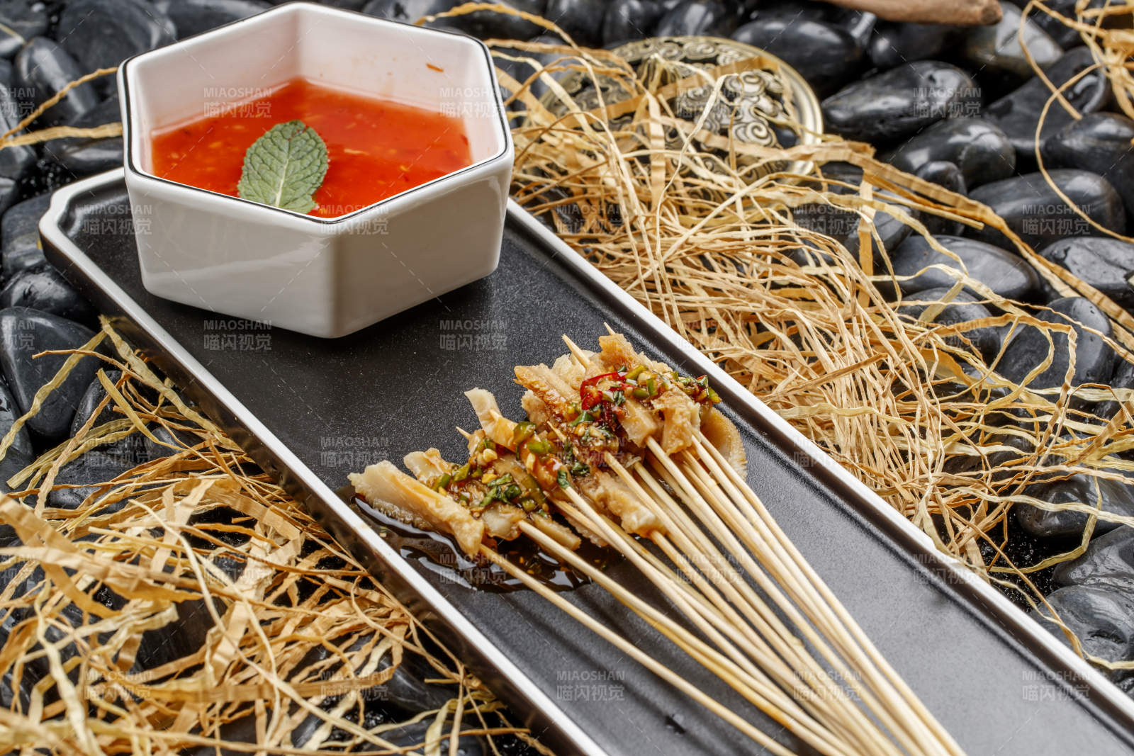 重慶麻辣串毛肚小串