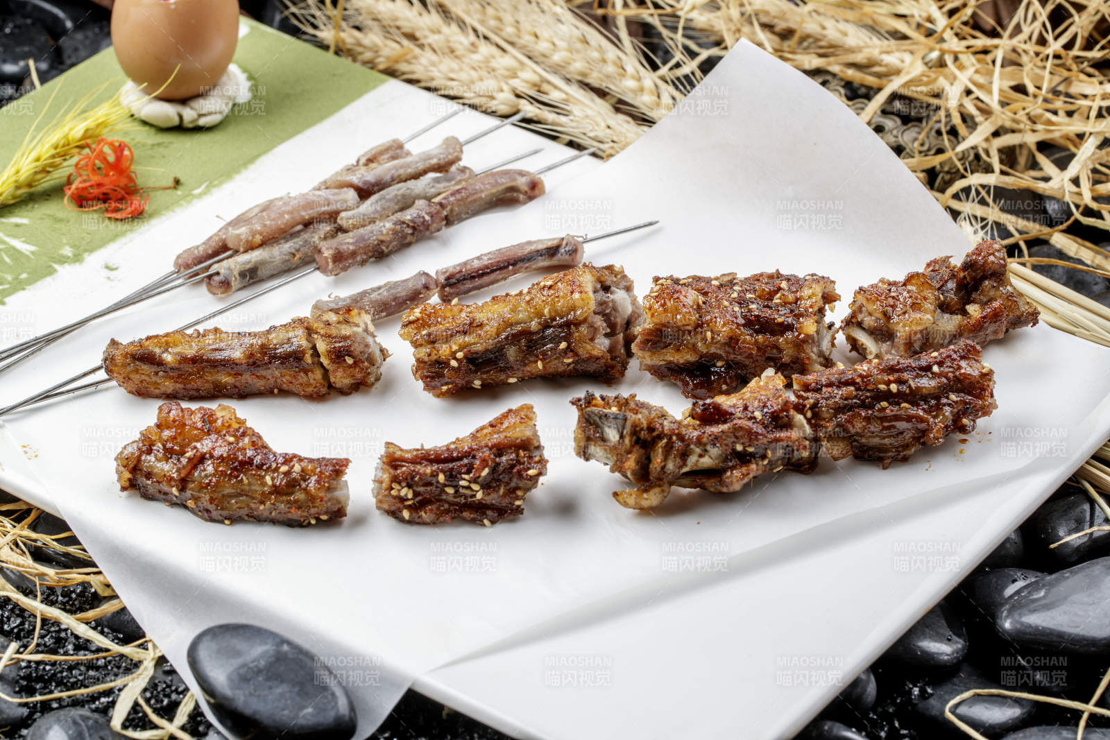 锦州烧烤炭烤羊鞭羊尾