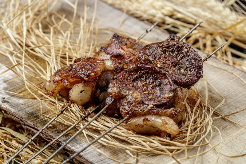 锦州烧烤炭烤羊腰子