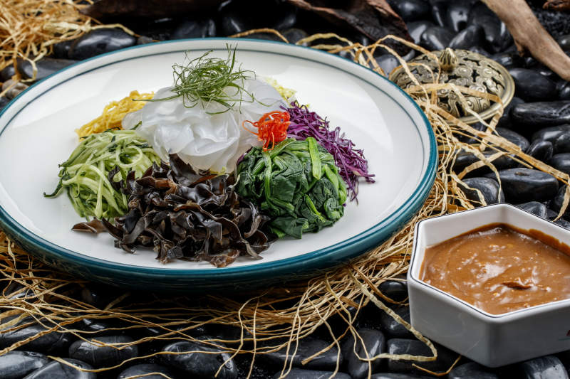 东北什锦蔬菜大拉皮