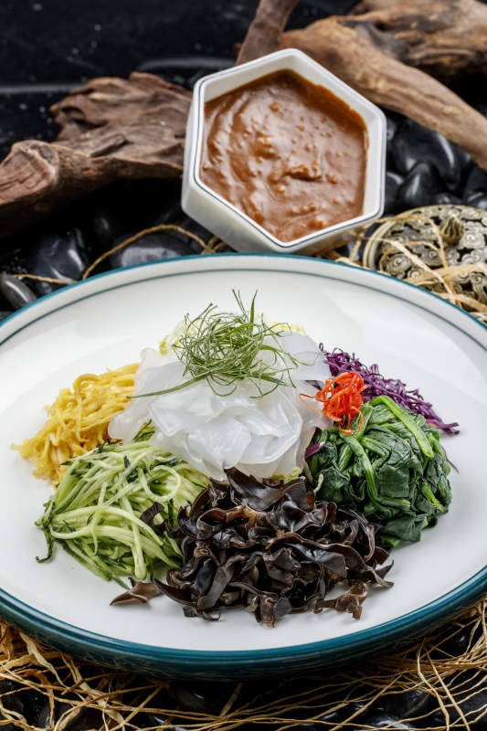 东北什锦蔬菜大拉皮