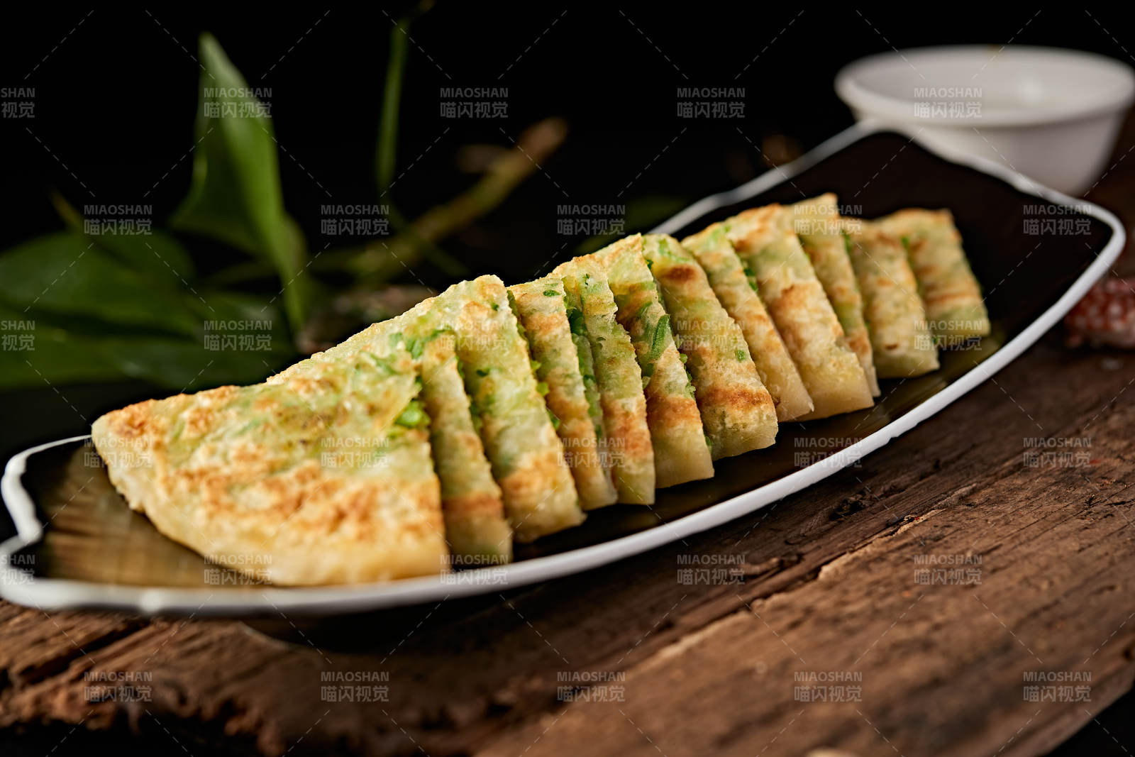 青椒丝豆角丝馅料烙大饼