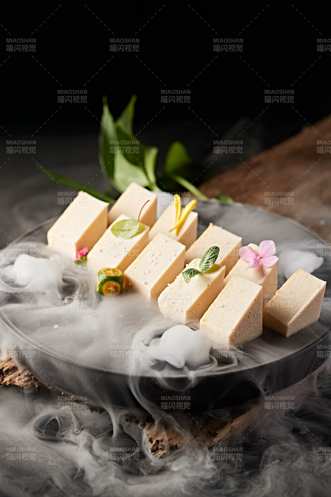 风味自制甜杏仁豆腐