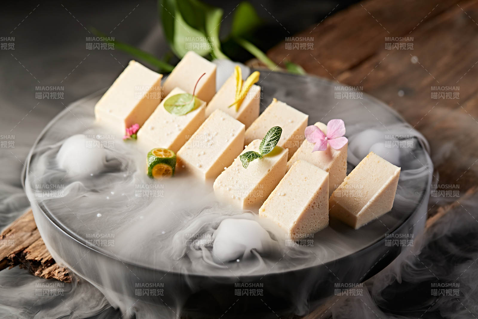 风味自制甜杏仁豆腐