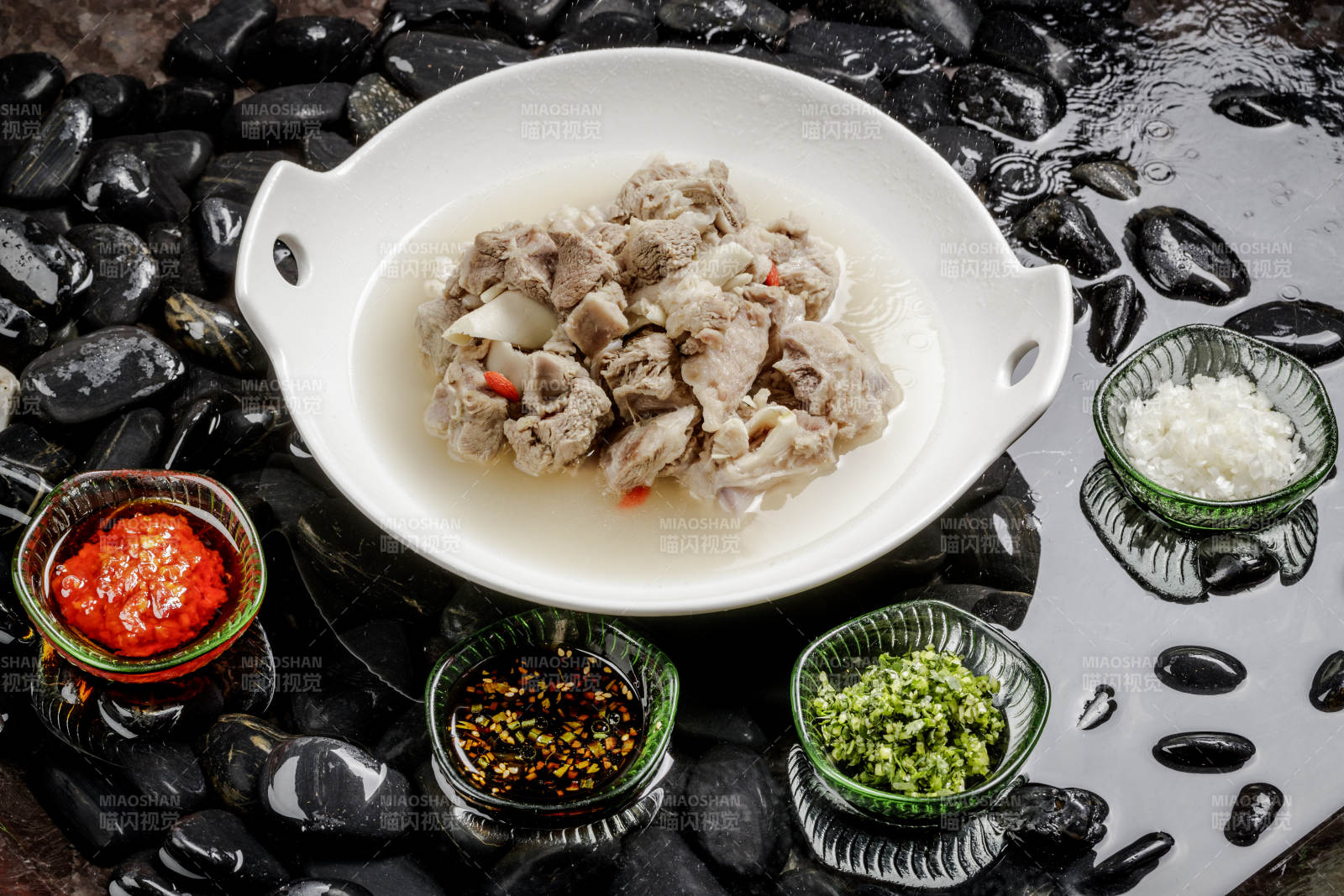 香喷喷的清水羊肉