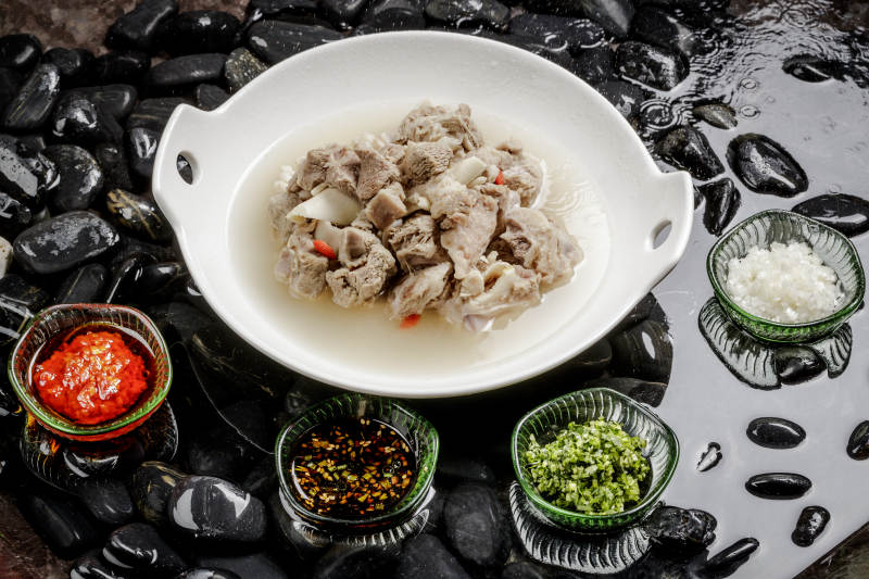 香喷喷的清水羊肉