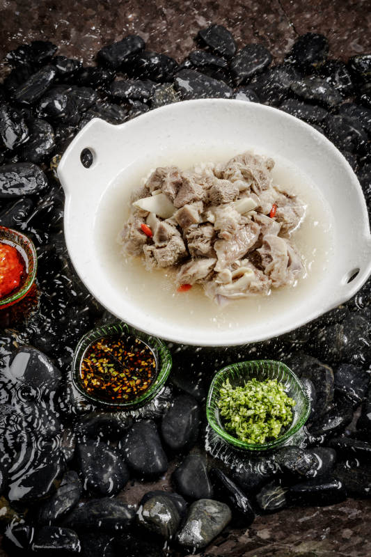 香喷喷的清水羊肉