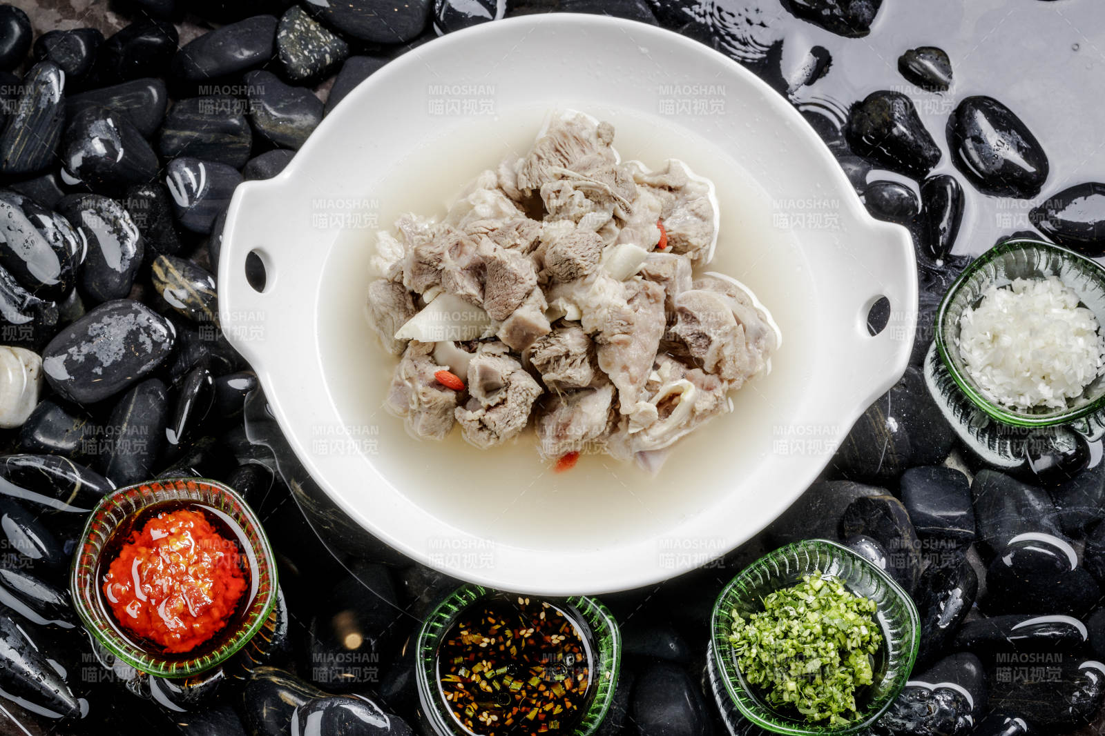 香喷喷的清水羊肉