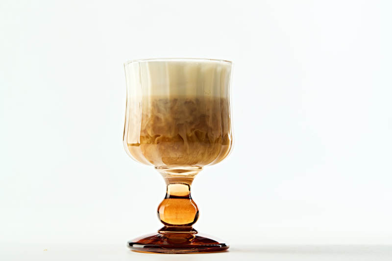 美式雪顶奶油冰咖啡