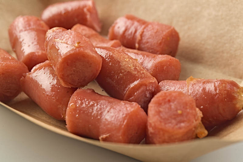 快餐美食油炸泥肠