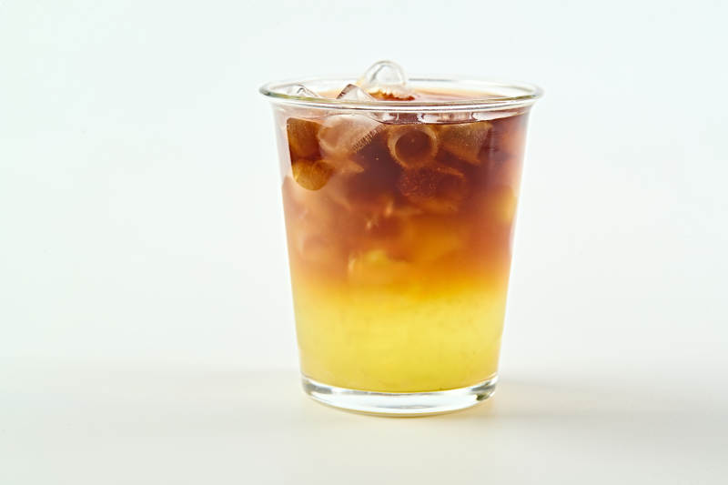 夏季清凉饮料柠檬冰红茶