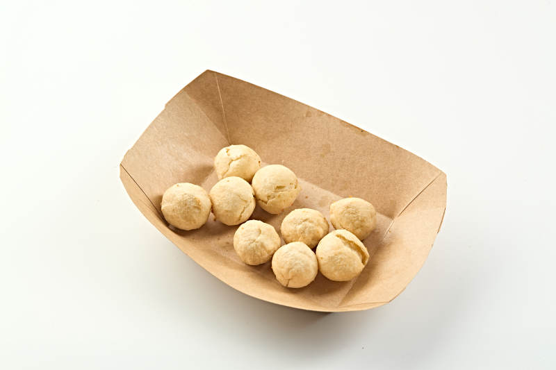 快餐美食油炸虾丸