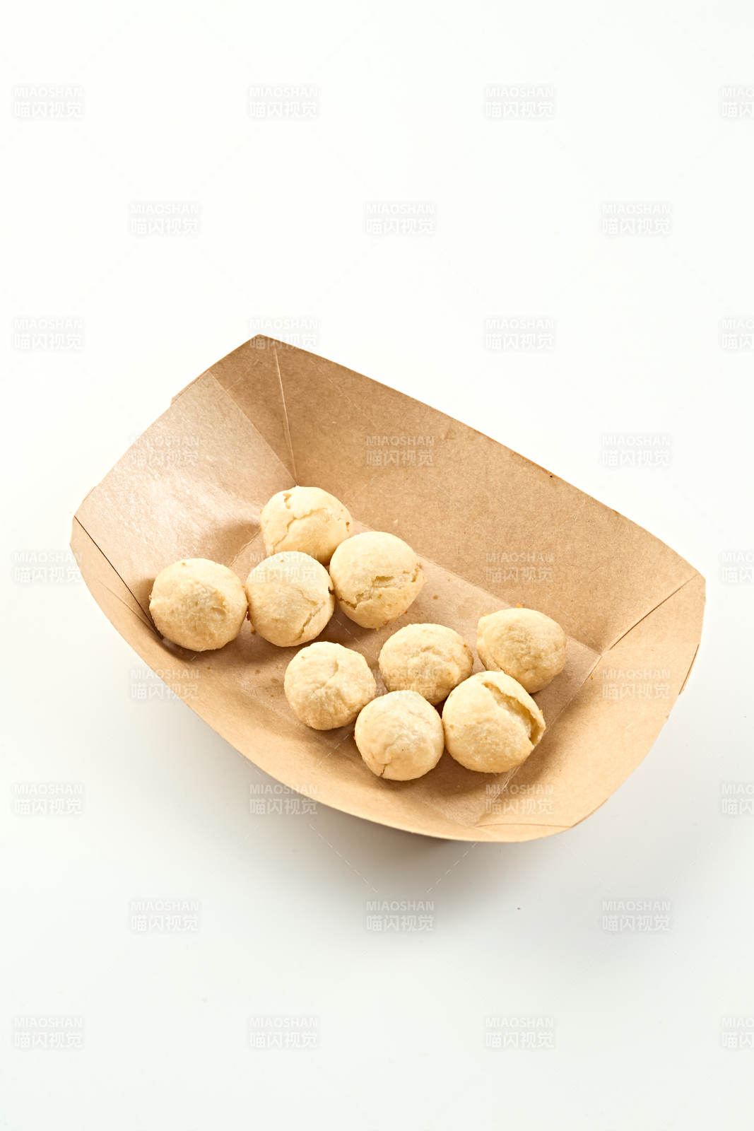 快餐美食油炸虾丸