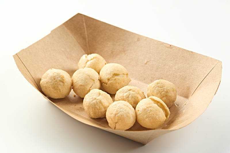 快餐美食油炸虾丸