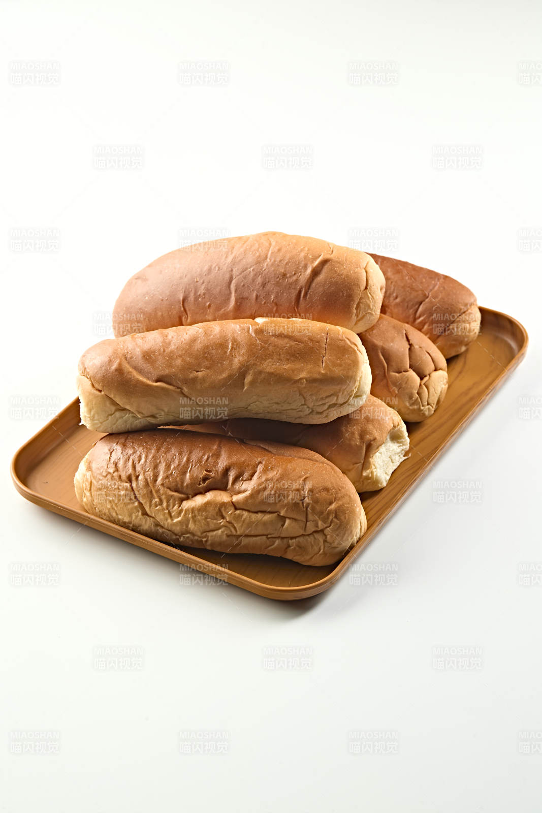 快餐美食肉狗面包胚