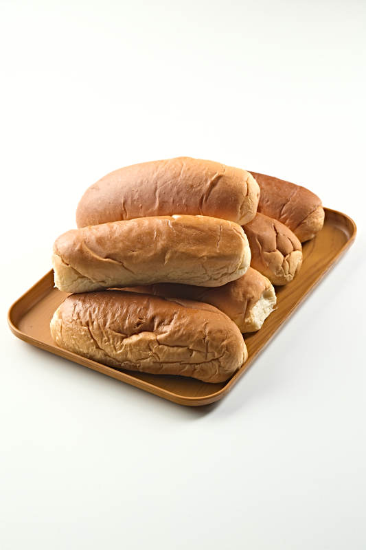 快餐美食肉狗面包胚