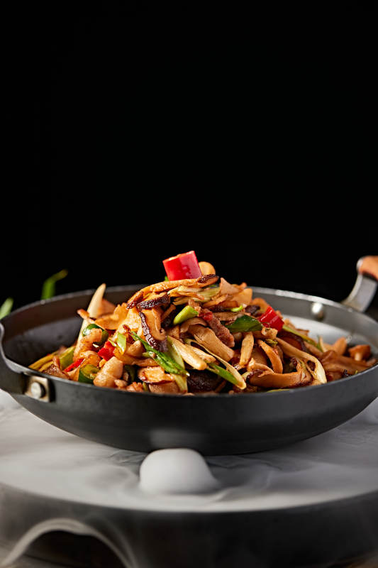 湘味锅仔米椒杂菌五花肉