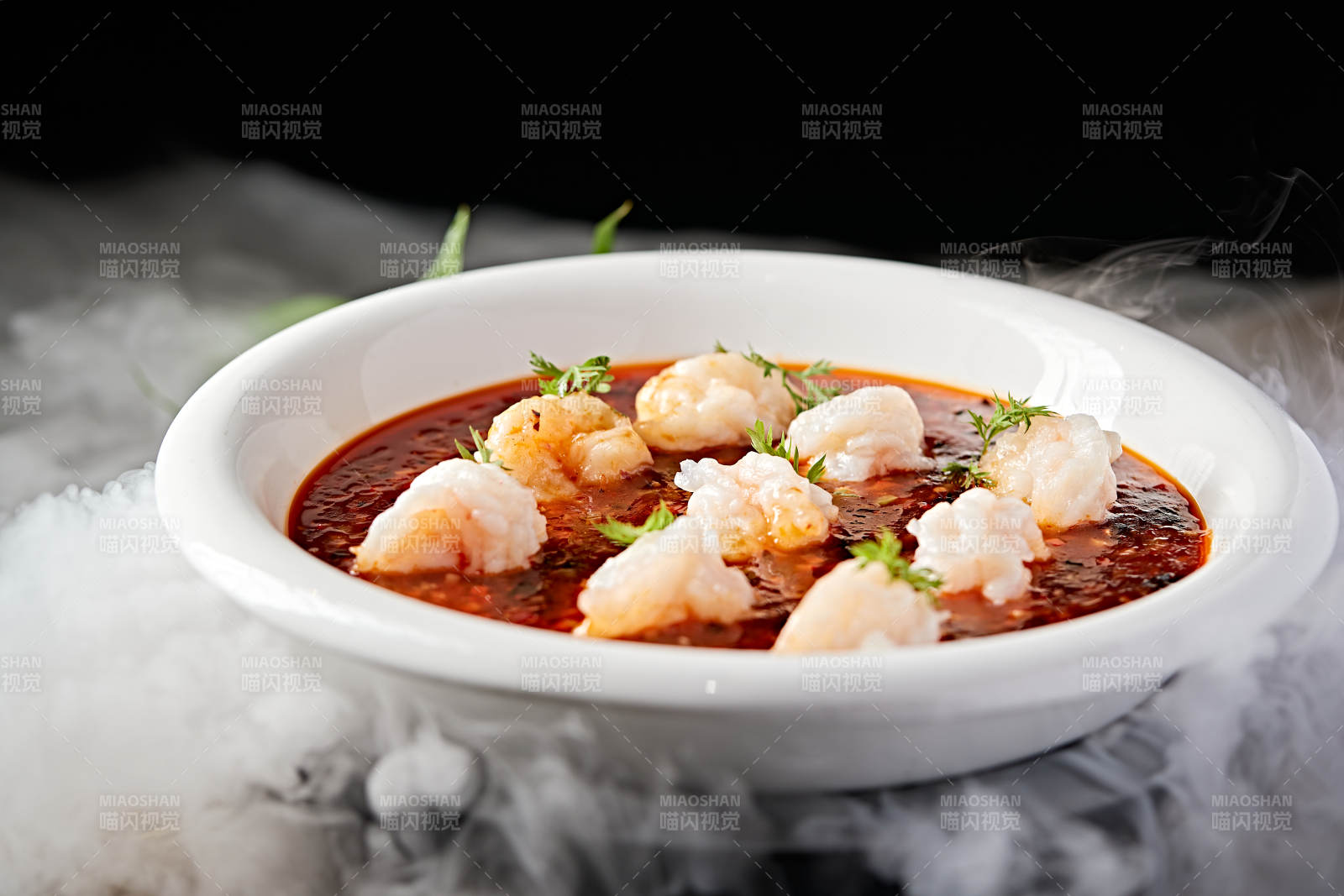 香辣肉醬醸蝦球