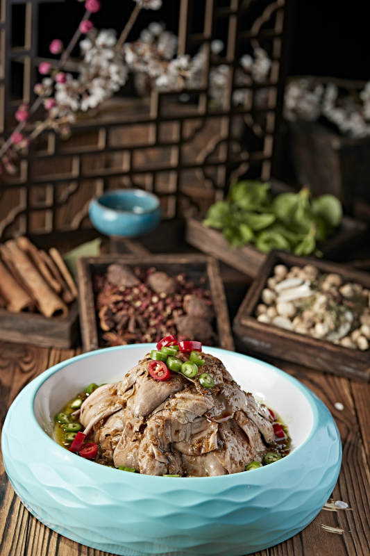 香辣椒麻猪舌片口条