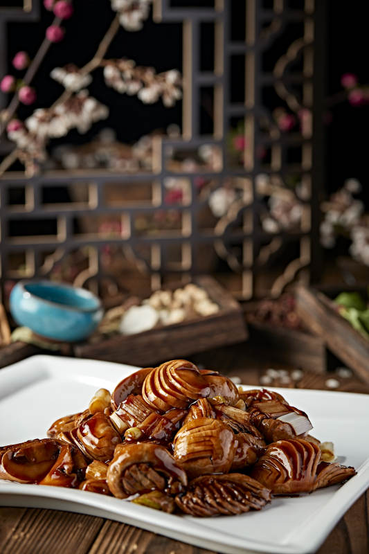 葱烧草原鲜口蘑