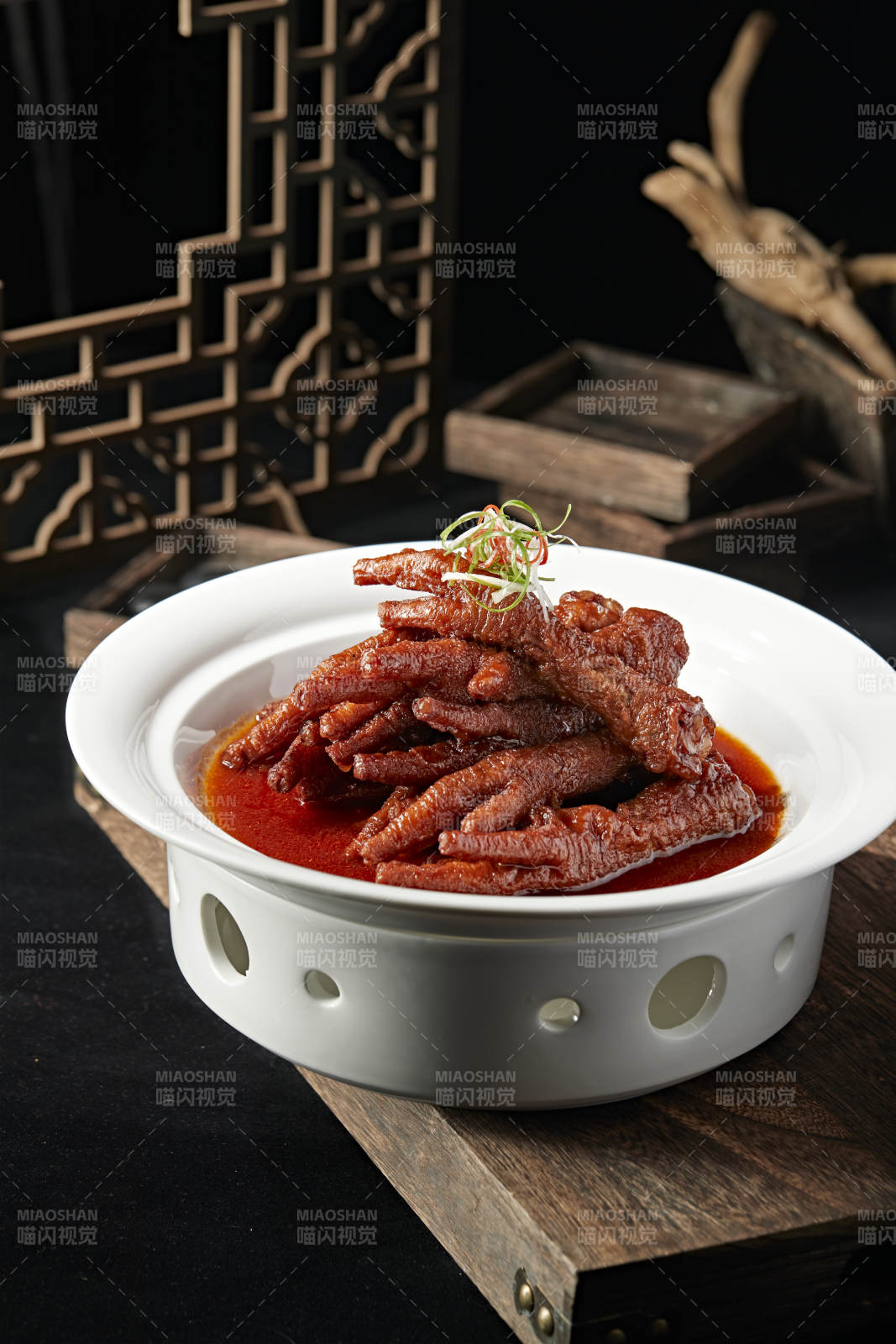 紅油鹵味虎皮雞腳