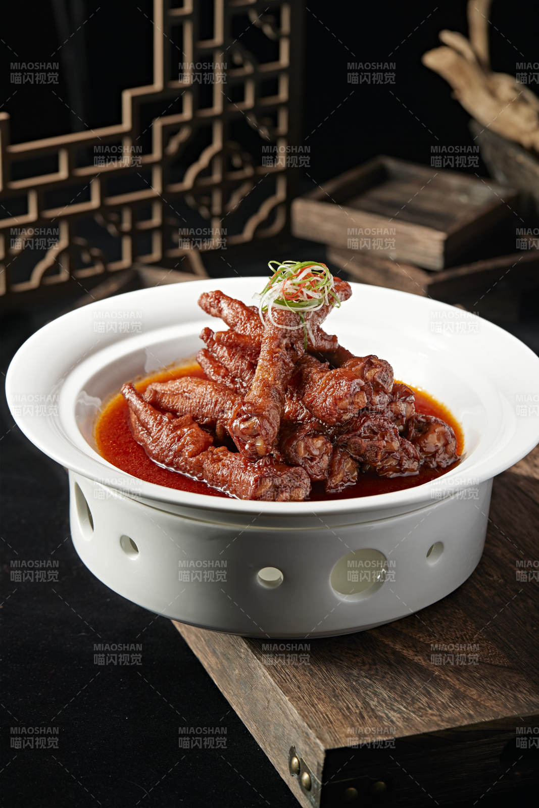 紅油鹵味虎皮雞腳