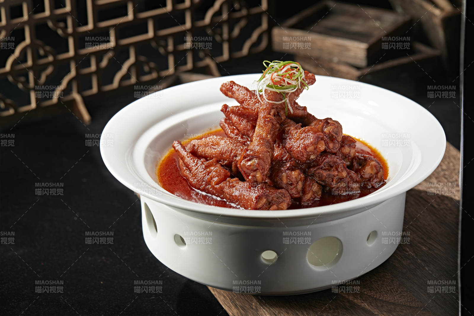 紅油鹵味虎皮雞腳