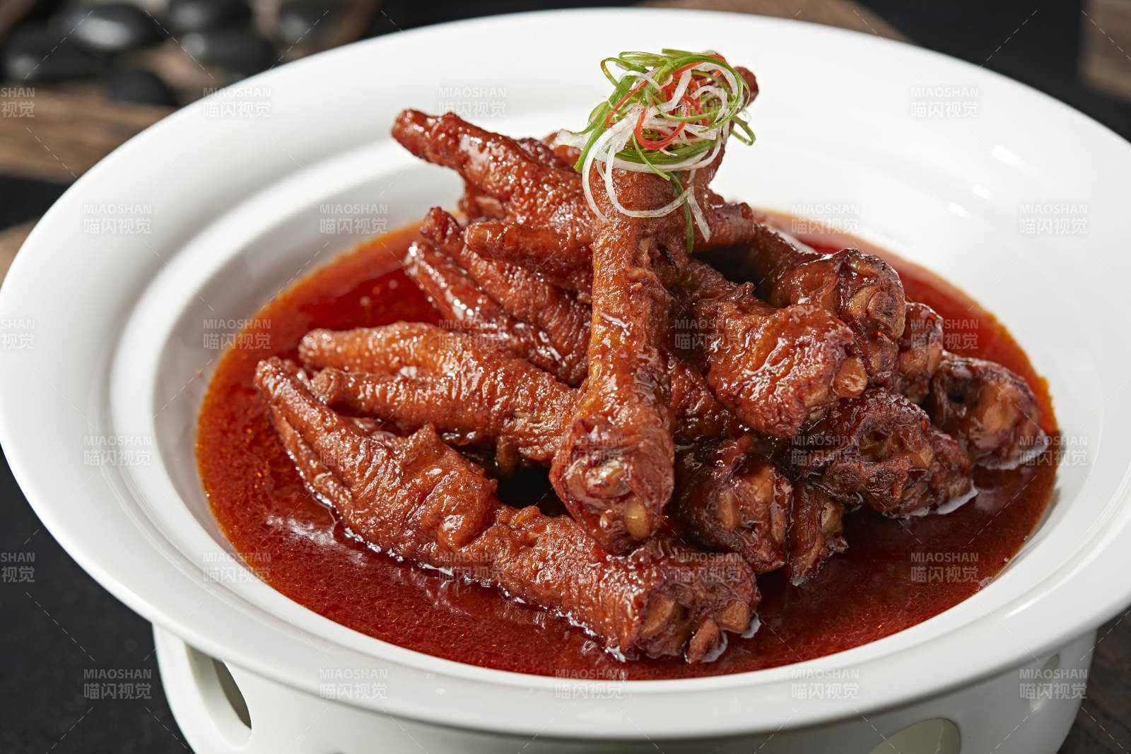 紅油鹵味虎皮雞腳