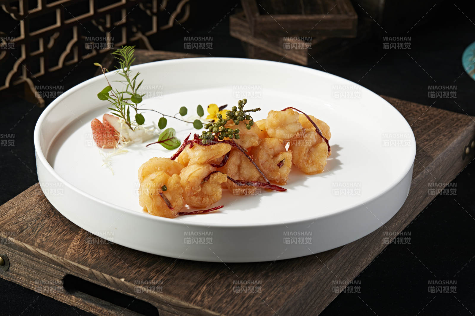 藤椒宮保大蝦球