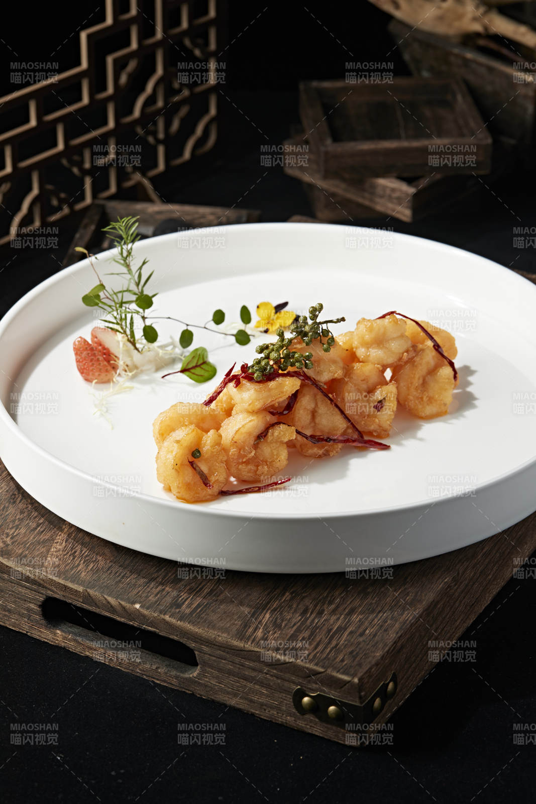 藤椒宮保大蝦球