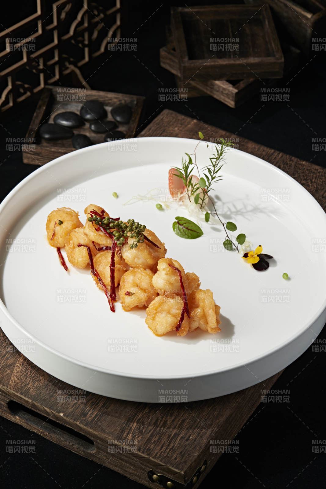 藤椒宮保大蝦球