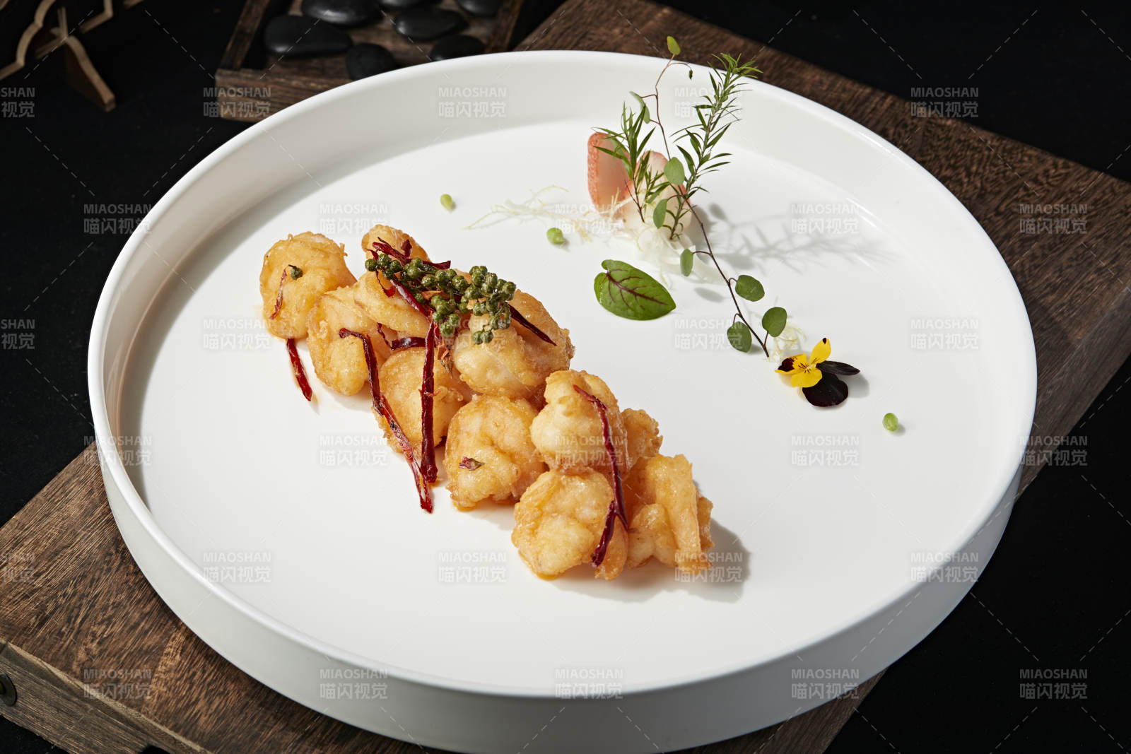 藤椒宮保大蝦球