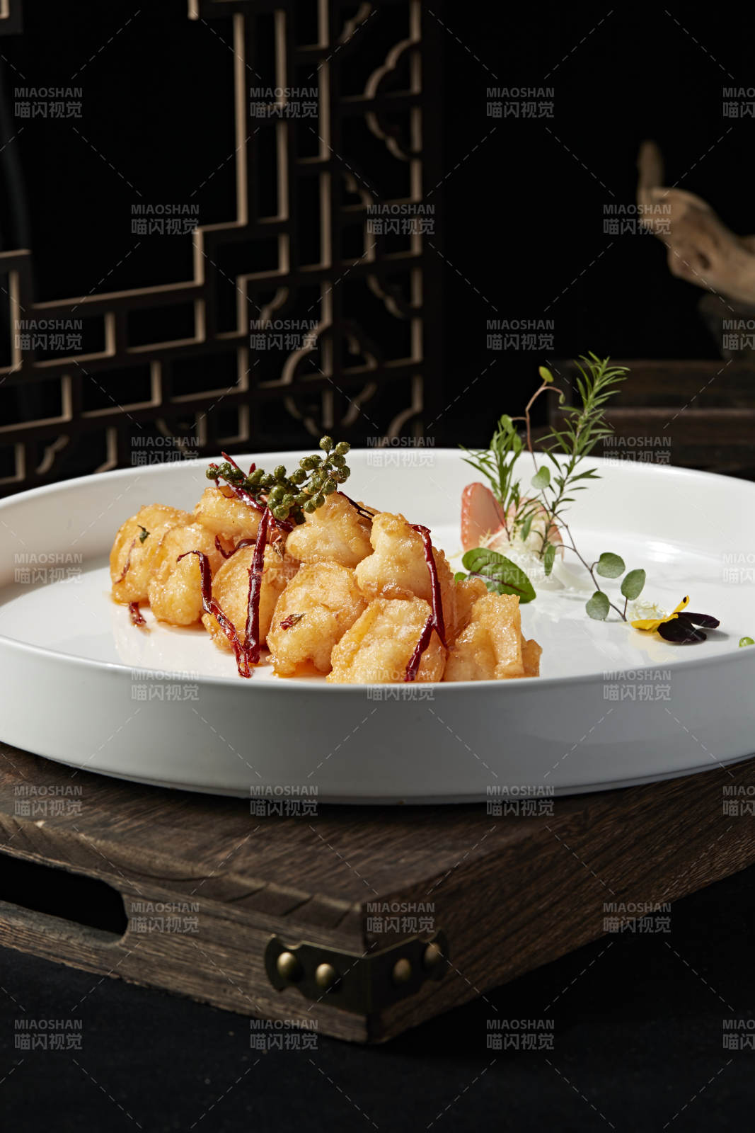 藤椒宮保大蝦球