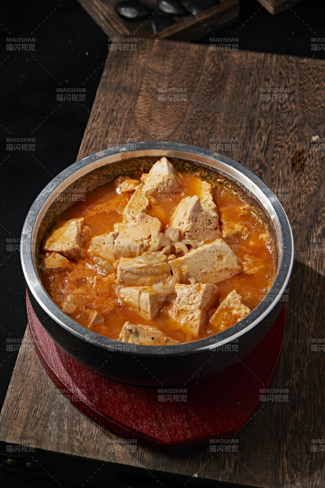 番茄浓汤石锅豆腐