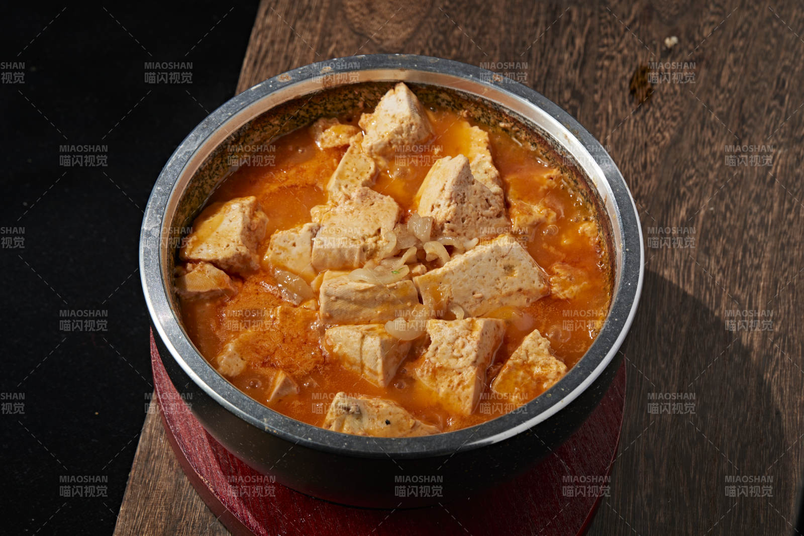 番茄浓汤石锅豆腐