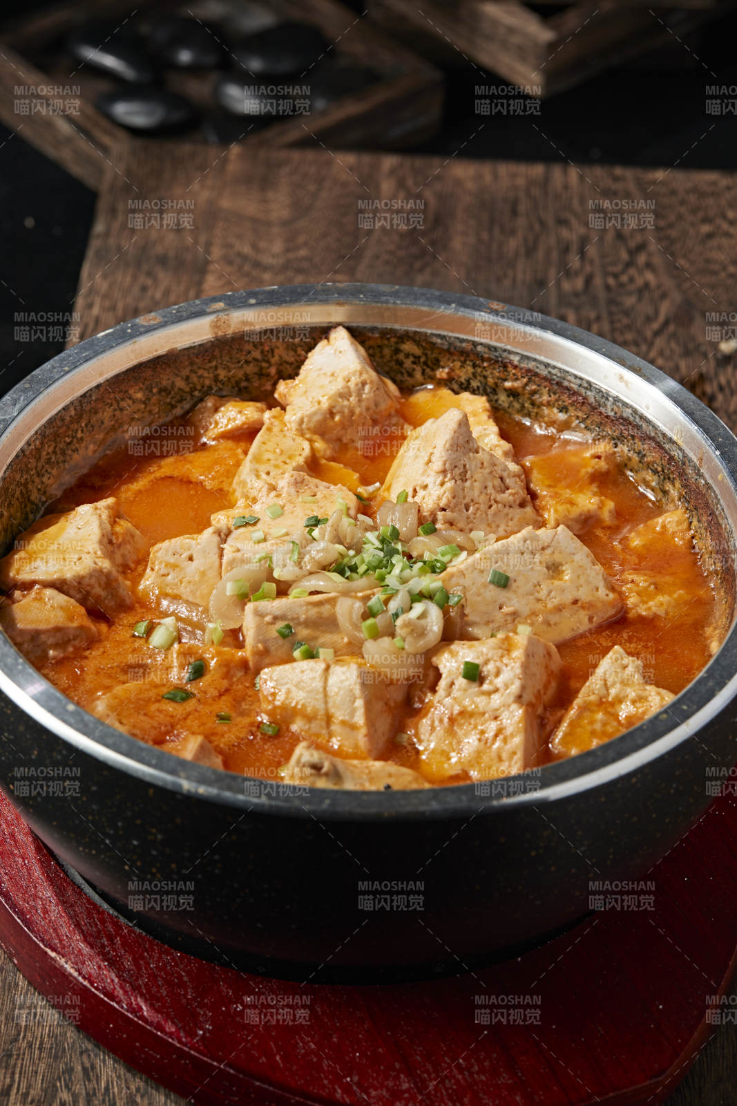 番茄浓汤石锅豆腐