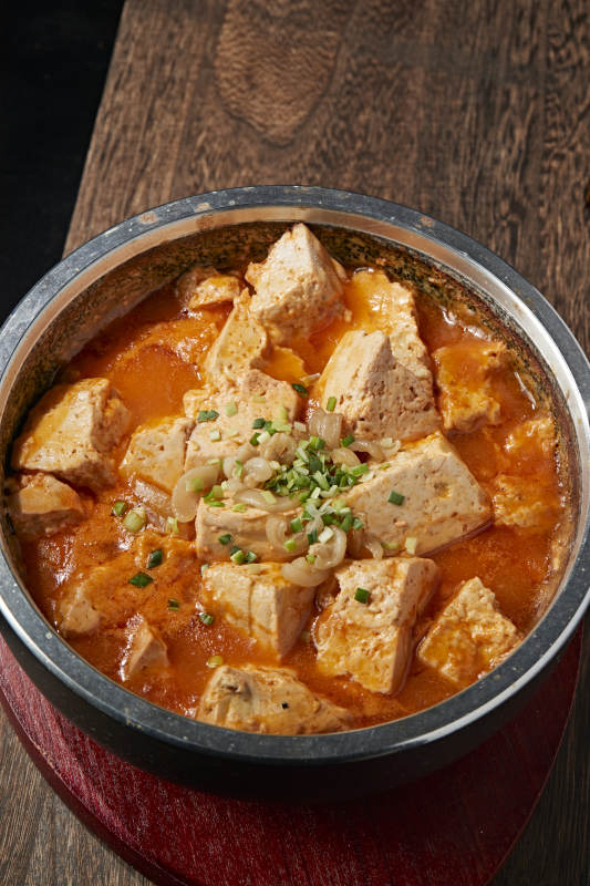 番茄浓汤石锅豆腐