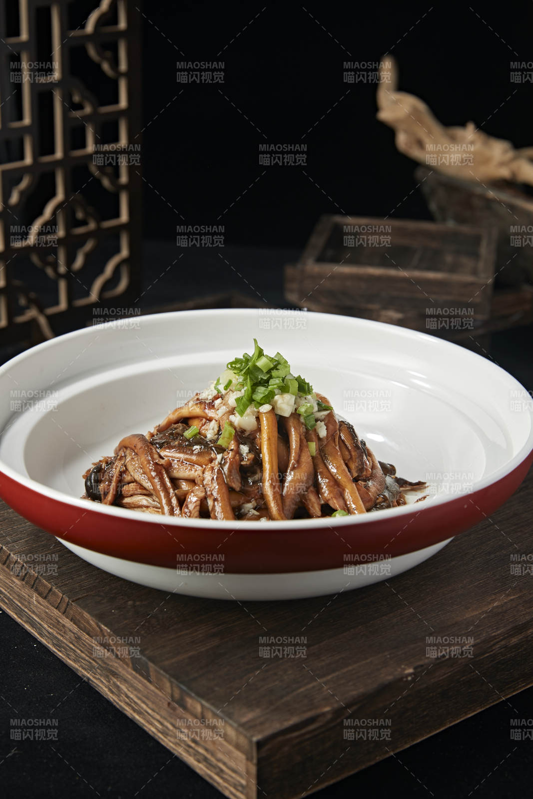 秘制生敲鱔絲-攝影圖