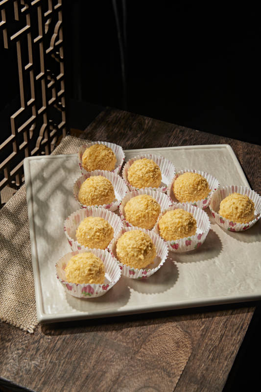 拖面香炸牛肉球